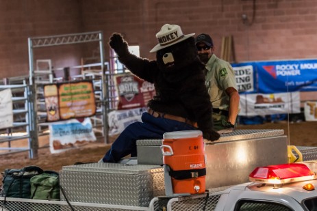Smokeybear bei Rodeo in Moab