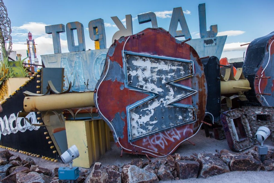 Neon Boneyard Museum in Las Vegas