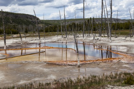 Black Sand Basin im Yellowstone Nationalpark