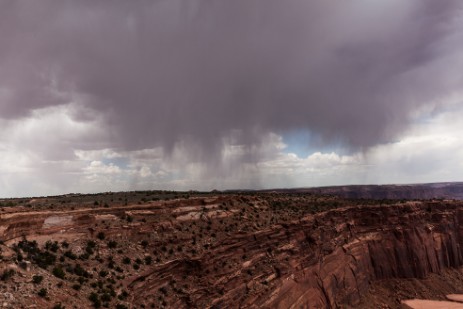 Gewitter im Canyonlands Nationalpark