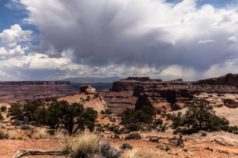 Gewitter im Canyonlands Nationalpark