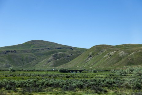 Fahrt nach Wyoming