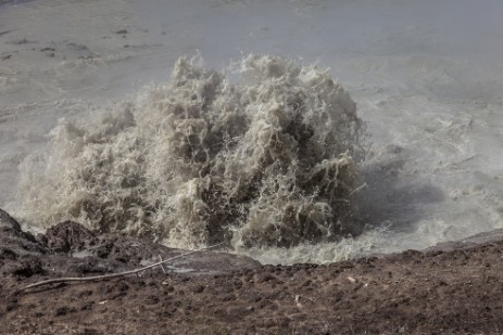 Mud Pool Area im Yellowstone Nationalpark