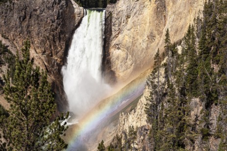 Wasserfall im Grand Canyon of the Yellowstone