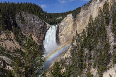 Wasserfall im Grand Canyon of the Yellowstone