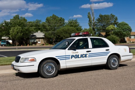 Officer Dummy in Kanab