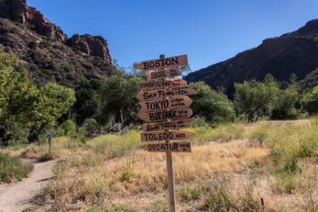 MASH Movieset im Malibu Creek State Park