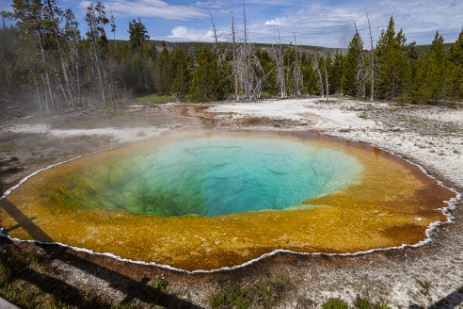 Morning Glory Pool im Yellowstone Nationalpark