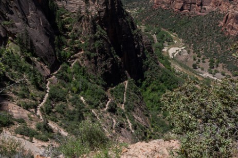 Wanderung zum Observation Point