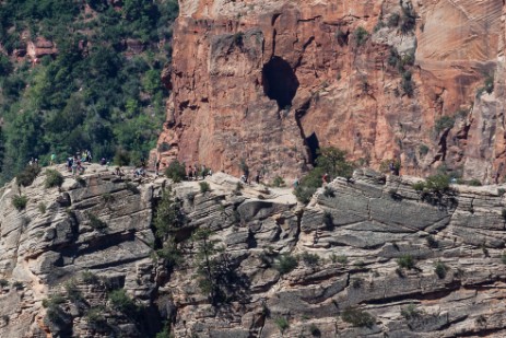 Observation Point mit Blick auf Angels Landing