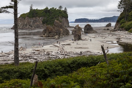 Ruby Beach im Olympic Nationalpark