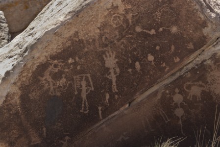 Petrified Forest Nationalpark Newspaper Rock