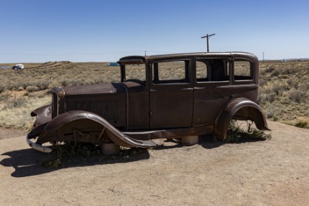 Petrified Forest Nationalpark Studebaker