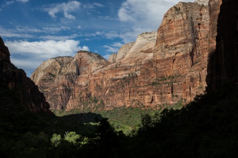 Blick vom Weeping Rock im Zion Nationalpark