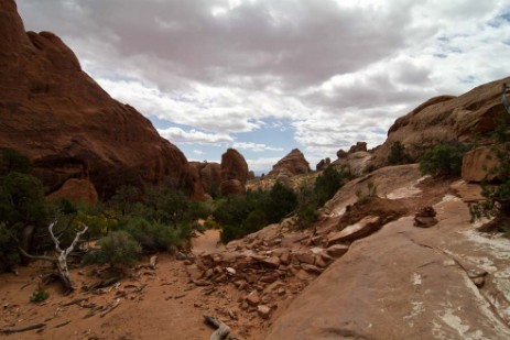 Wettersturz im Arches Nationalpark