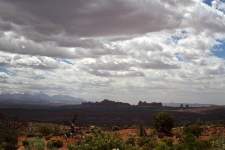 Wettersturz im Arches Nationalpark