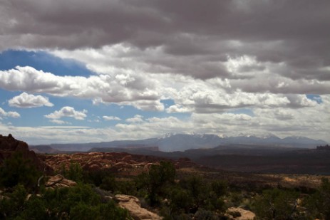 Wettersturz im Arches Nationalpark