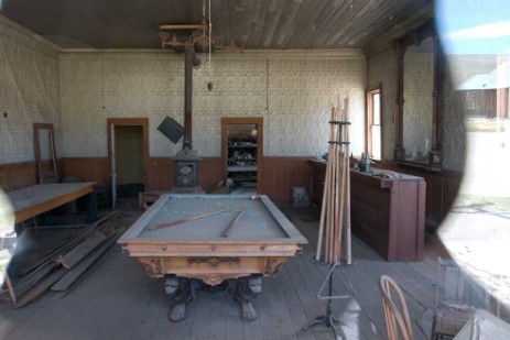 Billardsaloon in Bodie