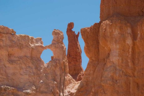 Felsformation im Queensgarden im Bryce Canyon