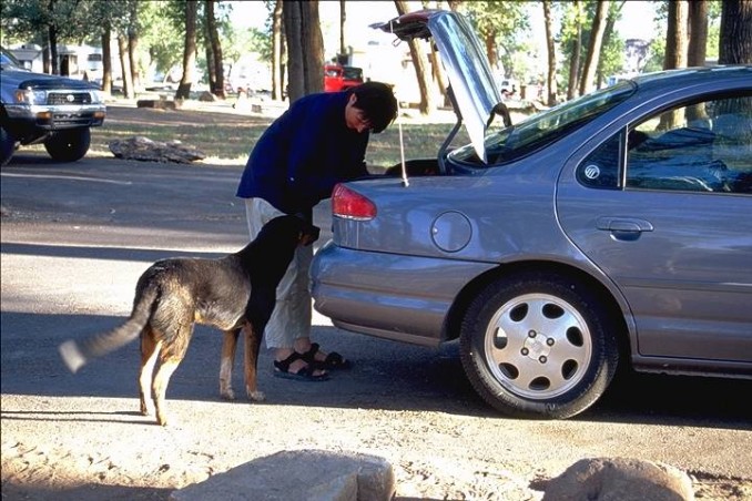 Campingplatz im Canyon de Chelly