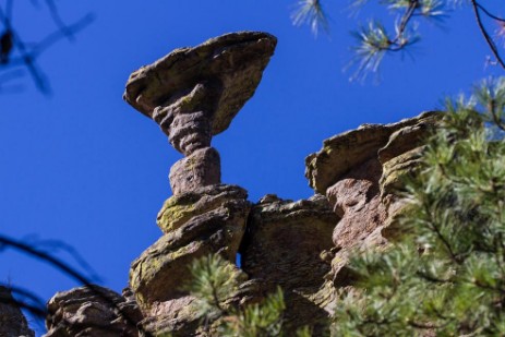Mushroom Rock im Chiricahua National Monument