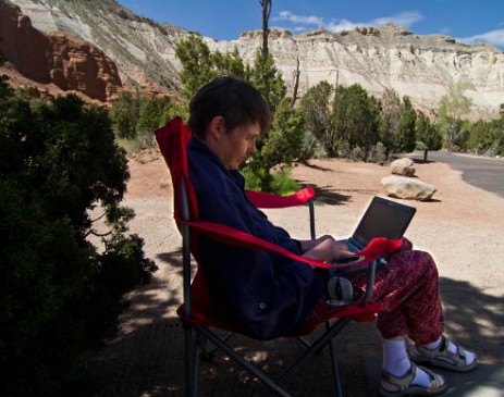 Campingplatz im Kodachrome Basin