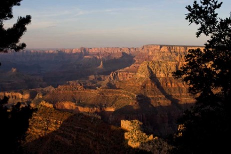 Grand Canyon bei Sonnenuntergang