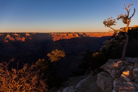 Sonnenuntergang am Grand Canyon
