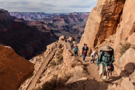 South Kaibab Trail im Grand Canyon