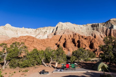 Campingplatz im Kodachrome Basin