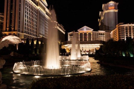 Wasserspiele am Bellagio