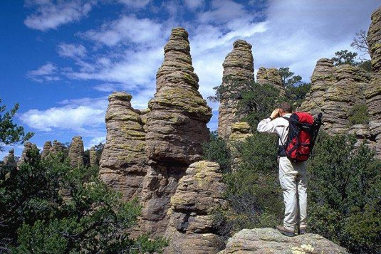 Manfred im Chiricahua National Monument in Arizona Manfred im Chiricahua National Monument in Arizona