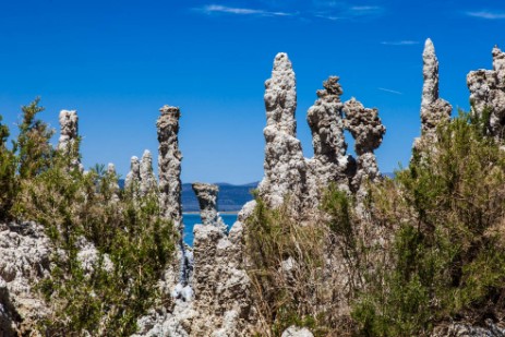 Tuffsteinformationen am Mono Lake