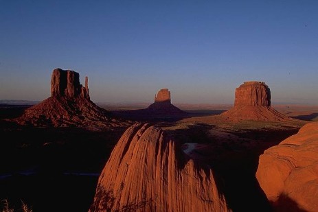 Sonnenuntergang im Monument Valley