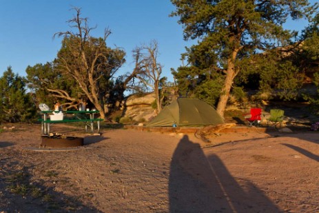 Camping Canyonlands Nationalpark Needles