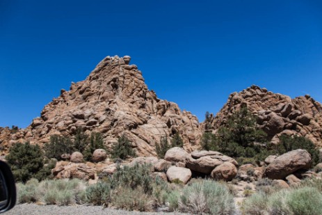 Fahrt von Ely Nevada nach Kalifornien