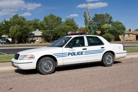 Officer Dummy in Kanab