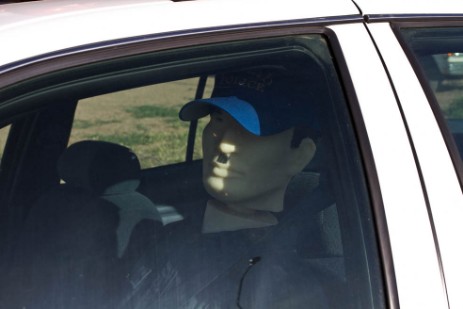 Officer Dummy in Kanab